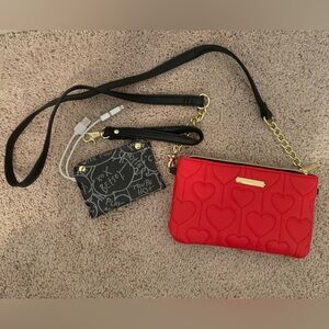 Betsey Johnson wristlet/purse